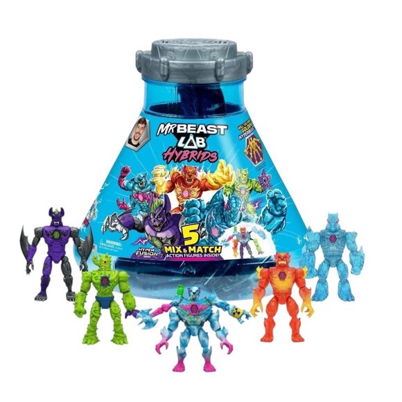 MRBEAST LAB Hybrids Mega Pack, Collect 30+ Beasts- Brand New Sealed - Picture 1 of 7